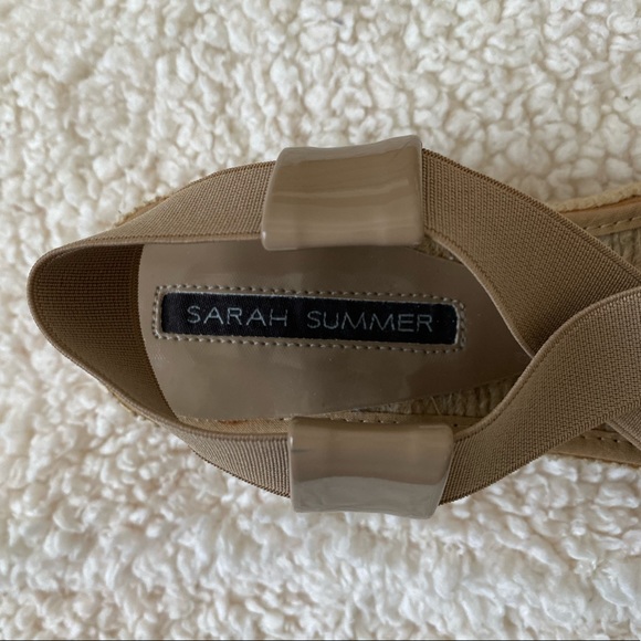 Sarah Summer Cloth Elastic Sandals - Picture 8 of 16